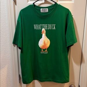 Green Graphic T-Shirt size L